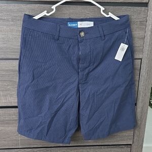 NWT Old Navy Men's Navy Flat Front Shorts
